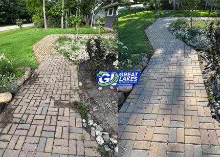 Paver cleaning