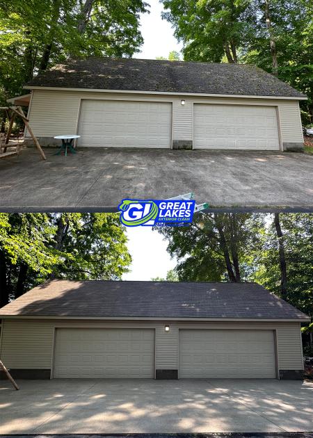 Cover roof cleaning northern michigan